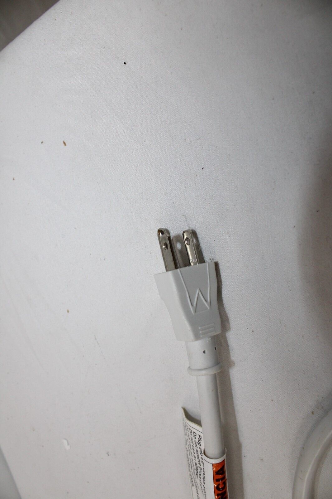 Whirlpool Microwave Power Cord from WML55011HS07 OEM W11187358