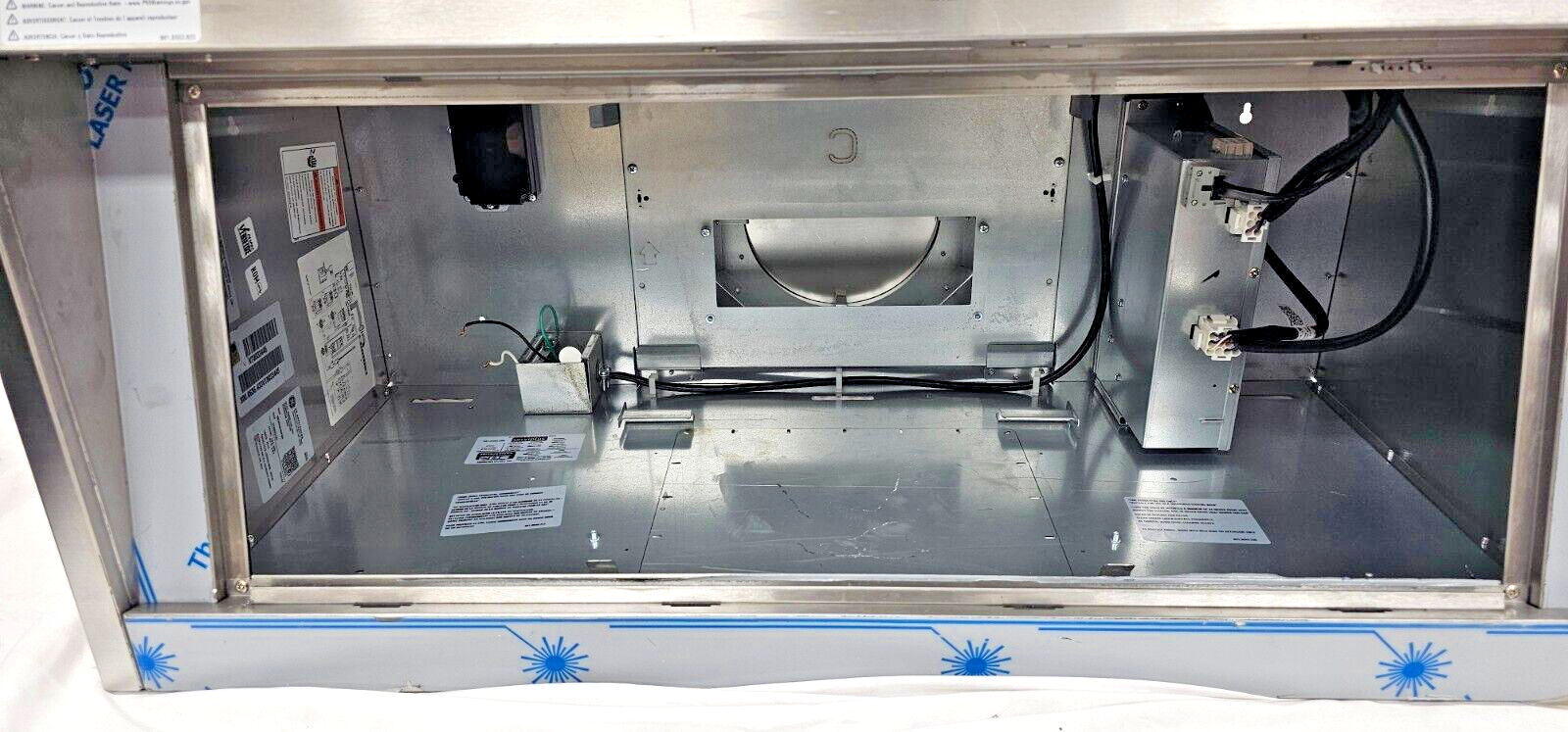 GE Profile UVW93642PSS 36" Convertible Commercial Style Wall-Mount Range Hood SS