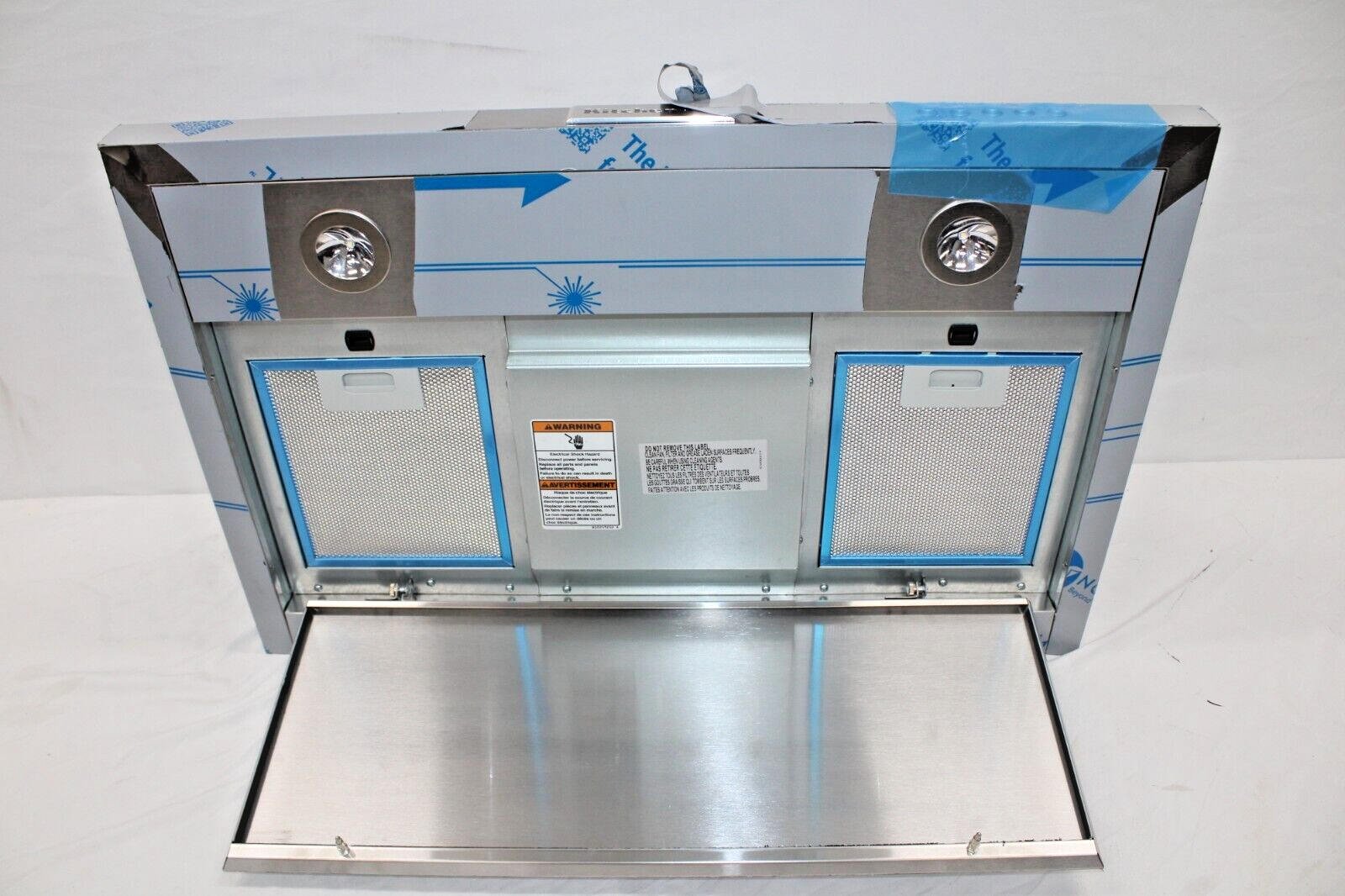 KitchenAid KVWB400DSS 30" Wall-Mount 3-Speed Canopy Convertible Range Hood