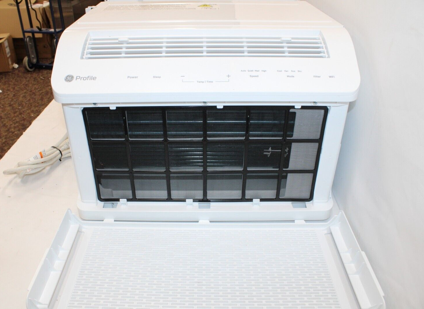 GE Profile AHTT08BC 350 Sq Ft 8,300 BTU Smart Ultra Quiet Window Air Conditioner