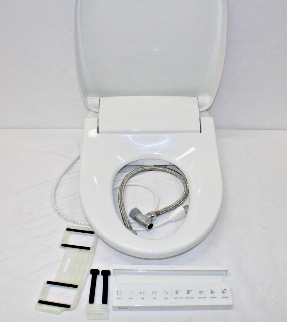 Kohler 28119-0 C3-325 Premium Enlongated Bidet Toilet Seat w/ Remote Control