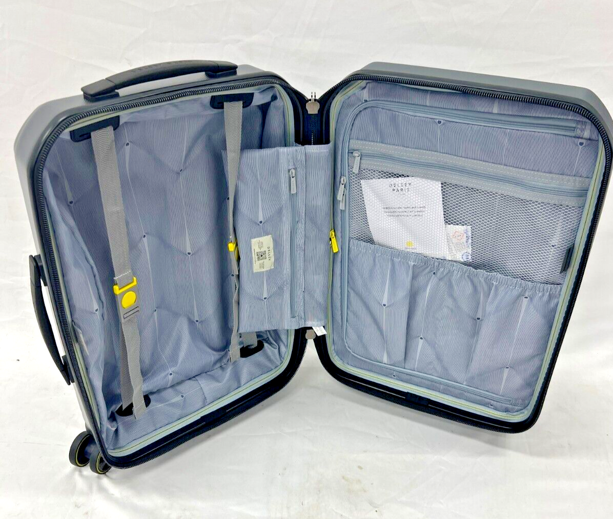 Delsey Paris 1946 Helium Edge 2-Piece 30" & 22" TSA-Accepted Luggage Set, Gray