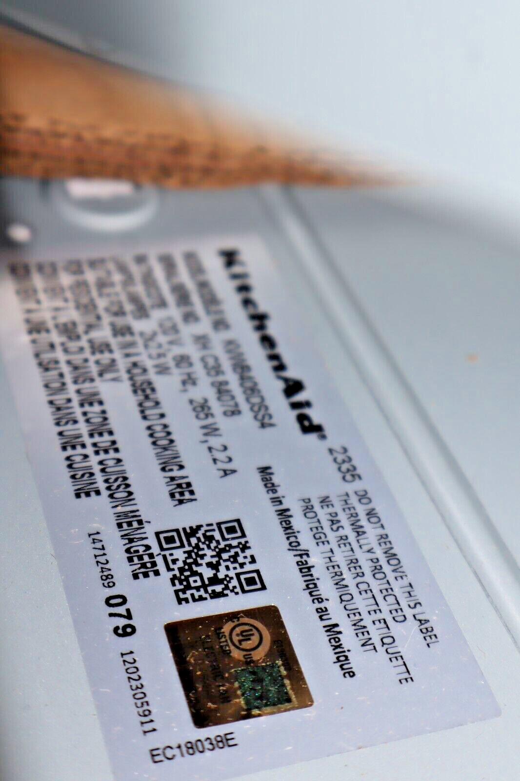 KitchenAid KVWB406DSS 36" Convertible  400 CFM Wall Mount Chimney Range Hood, SS