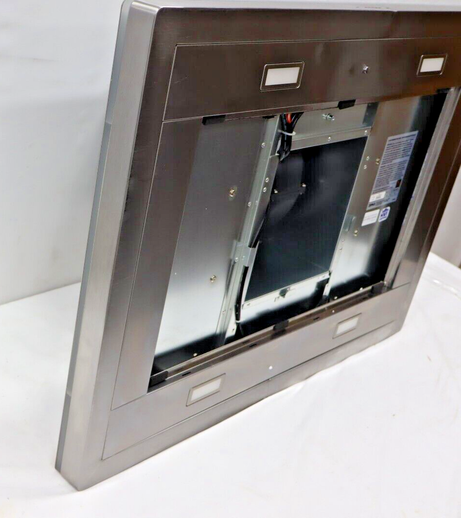 Zephyr ZLC-M90CS Luce 36" 600 CFM Island Mount Range Hood in Stainless Steel