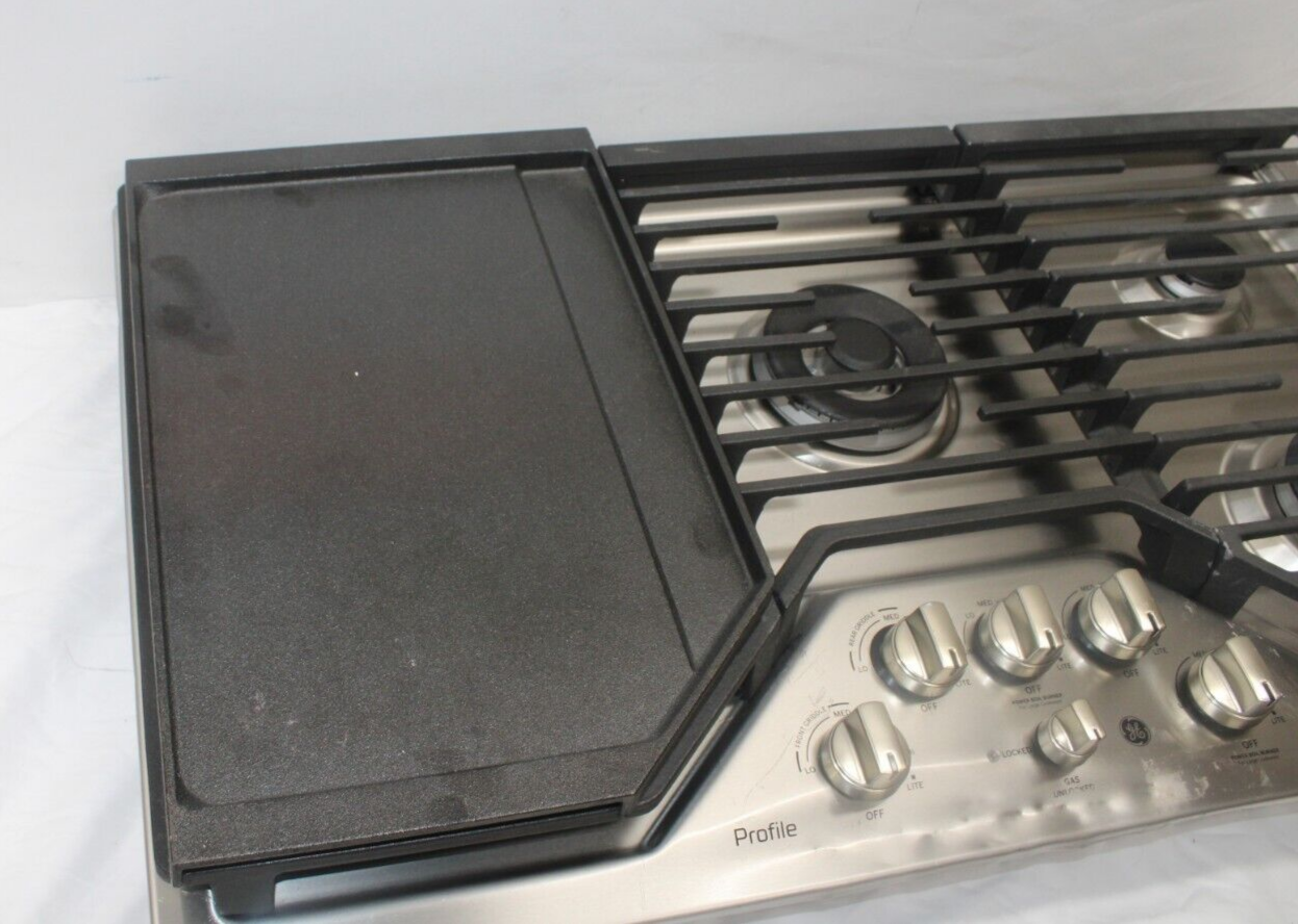 GE Profile PGP9036SLSS 36" Built-In Gas Cooktop in Stainless Steel