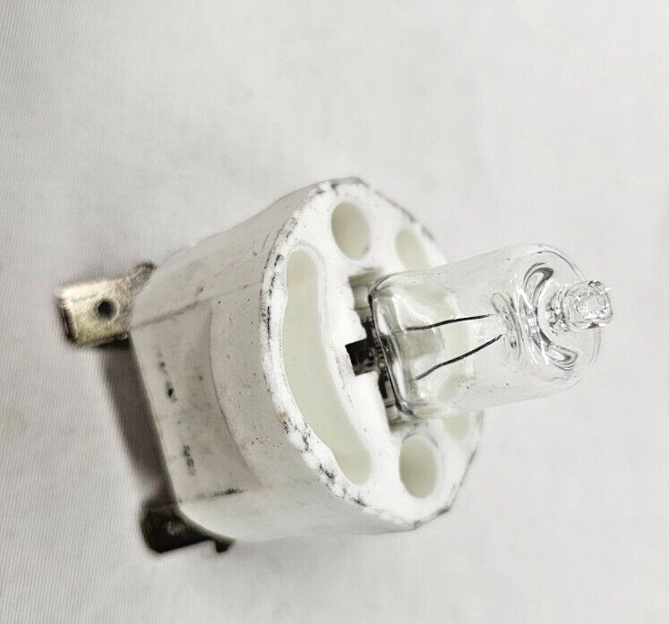 Genuine Whirlpool Oven OEM Bulb Light & Socket Replacement for WOC75EC0HS