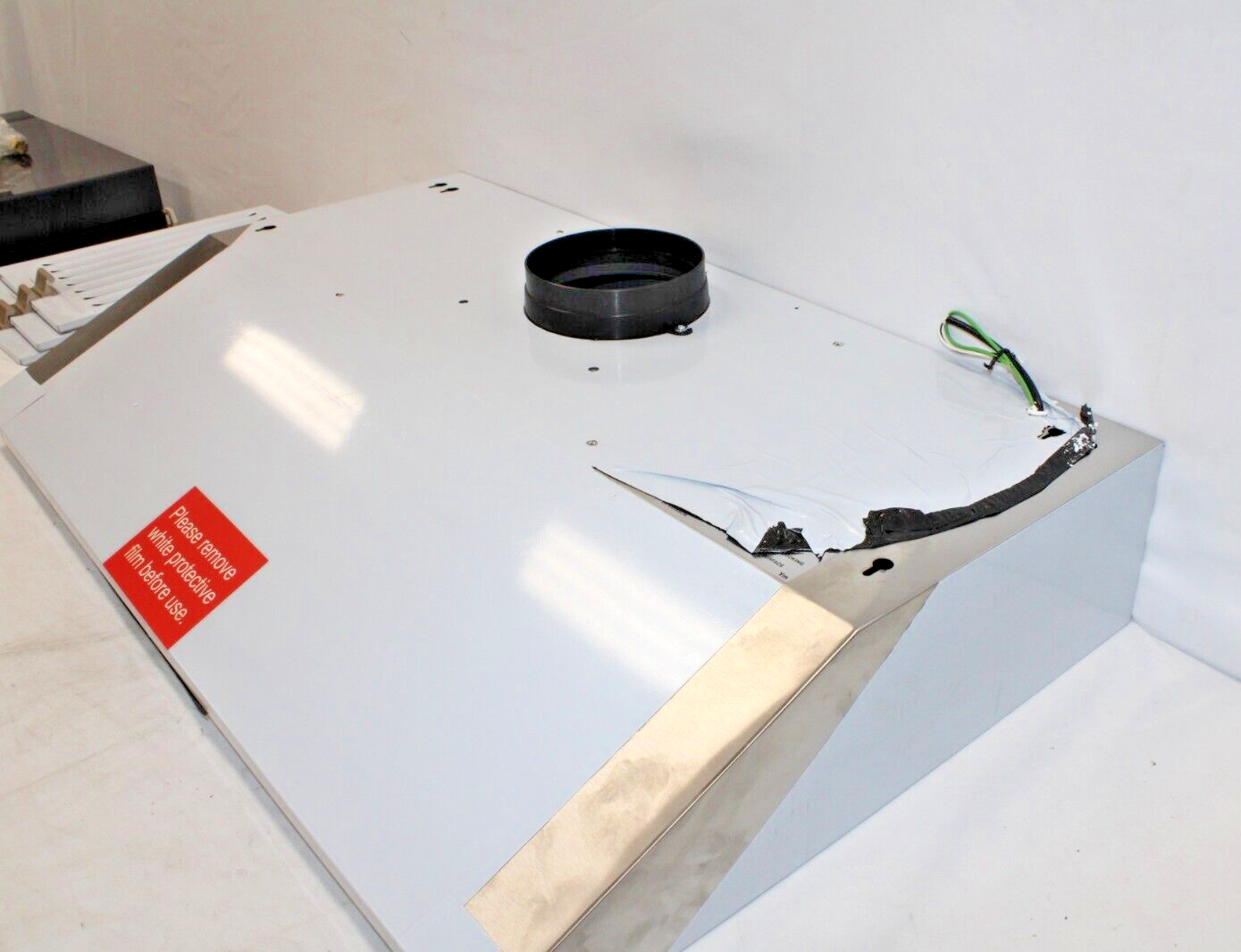 Windster RA-3036 36" Externally Vented Under Cabinet Range Hood, Stainless Steel