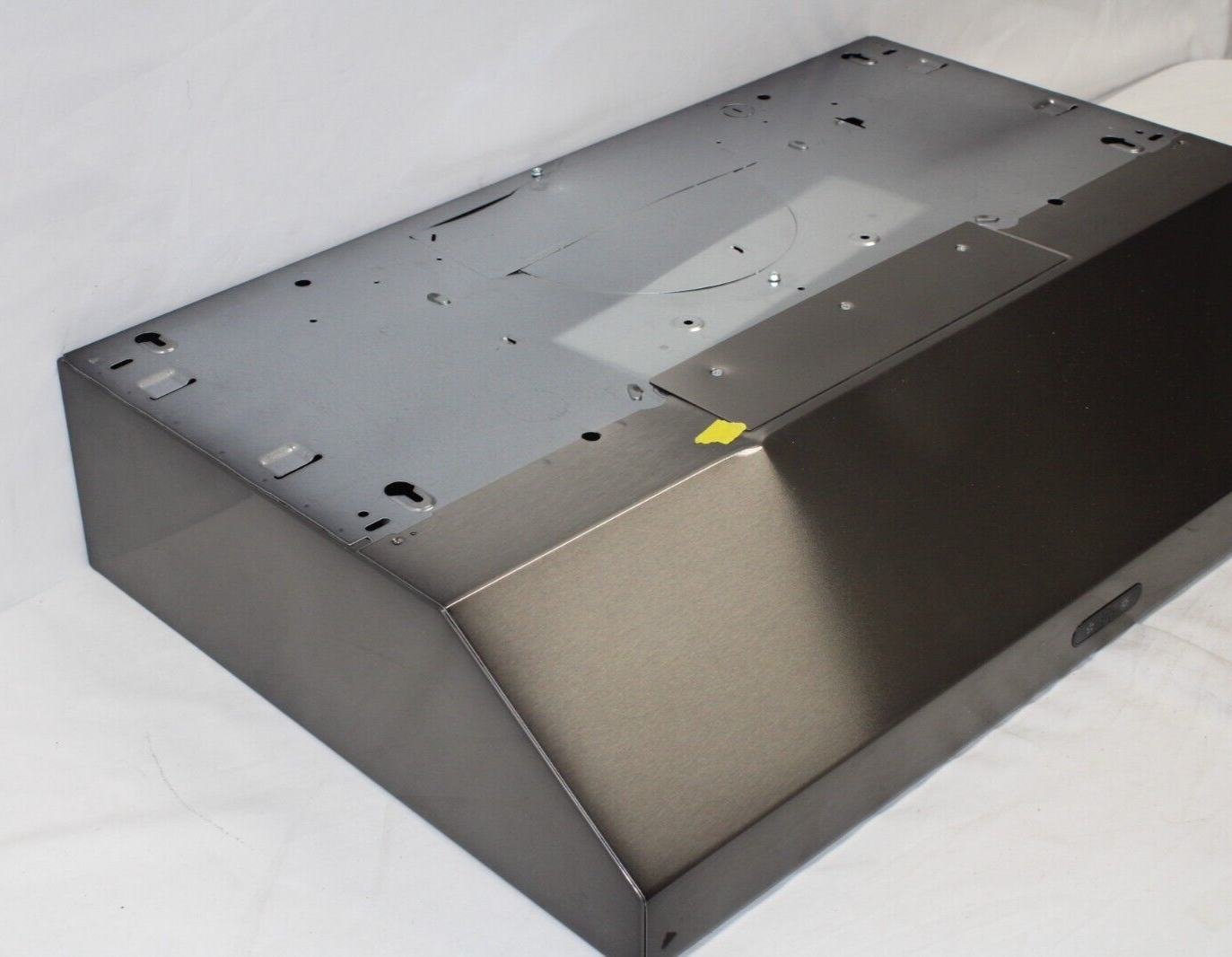 Broan Glacier BCDF130BLS 30" Convertible Under Cabinet Range Hood, Black SS