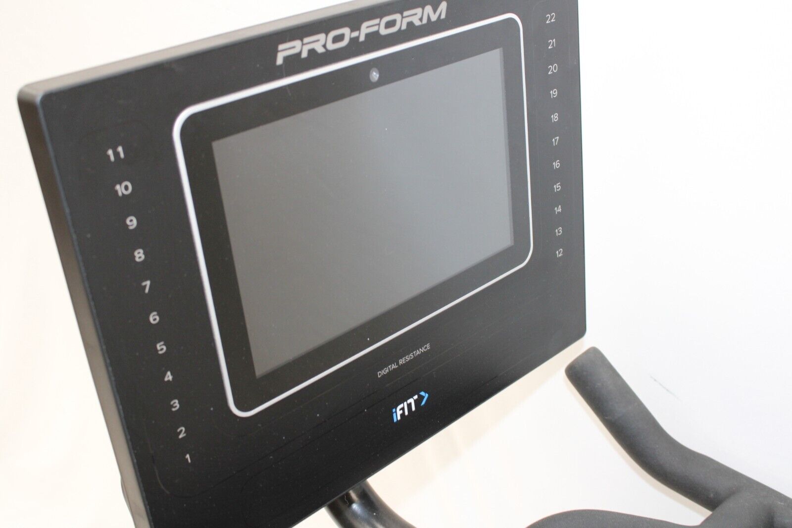 Proform PFEX16718 Smart Power 10.0 Upright Exercise Bike w/ 10" HD Touch Screen