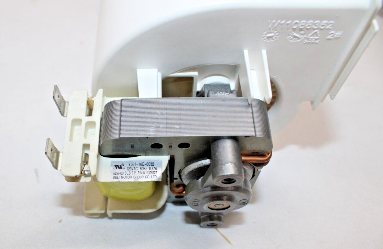 Whirlpool Microwave Cooling Fan Motor from WML55011HS07 OEM W11325927 W11443154
