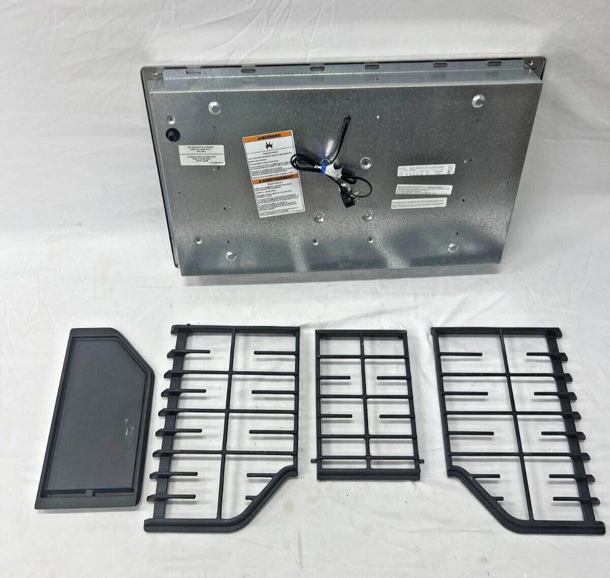 KitchenAid KCGS356ESS 36" Built-In Gas Cooktop w/ 5 Burners in Stainless Steel