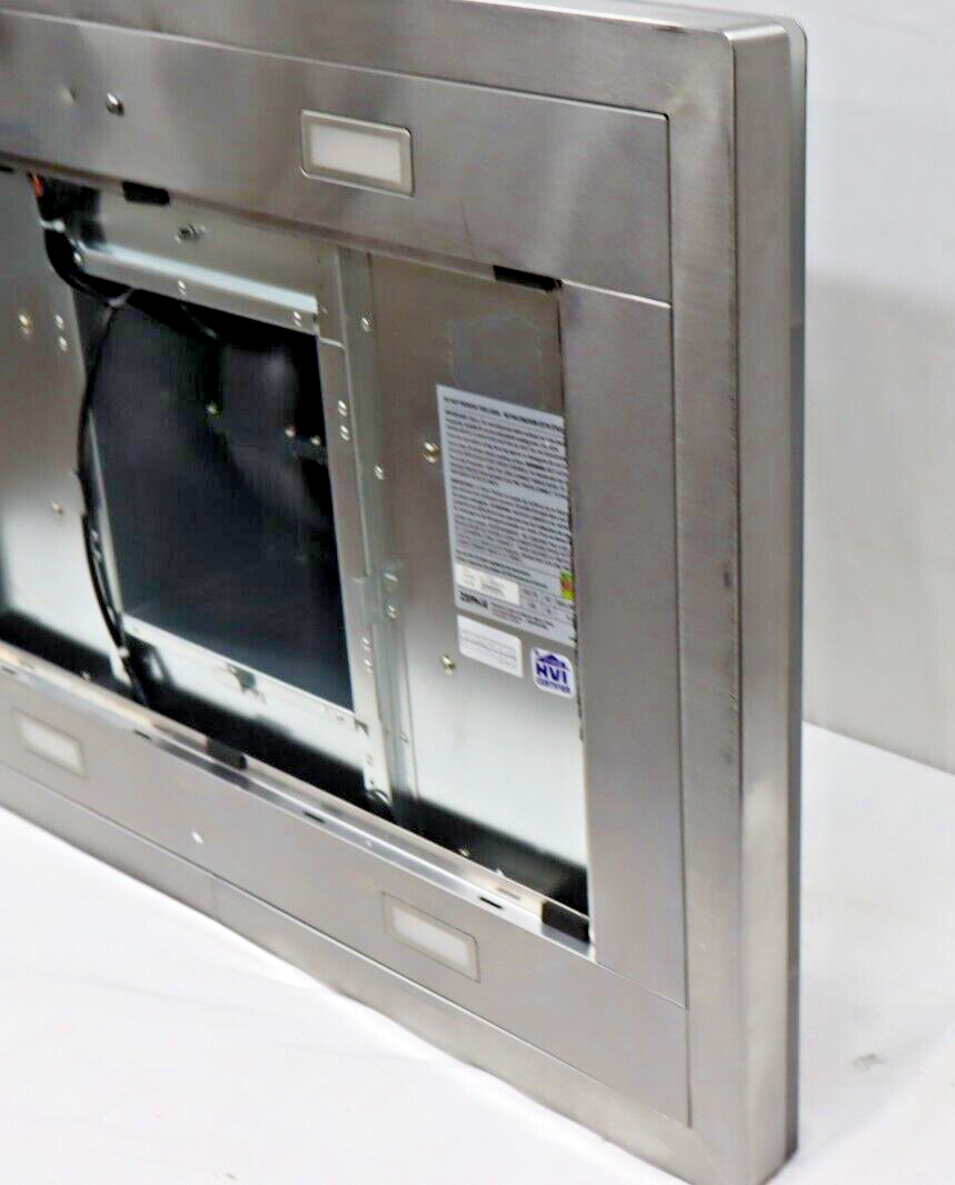 Zephyr ZLC-M90CS Luce 36" 600 CFM Island Mount Range Hood in Stainless Steel