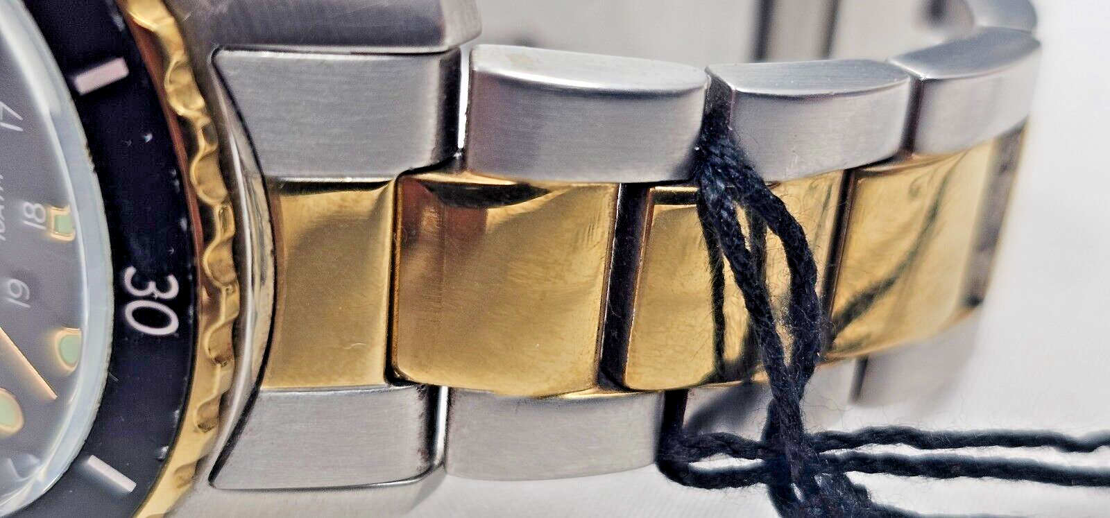 Timex TW2U55500 Men's VQ Navi Harbour Two-Toned SS Watch w/ Black Dial