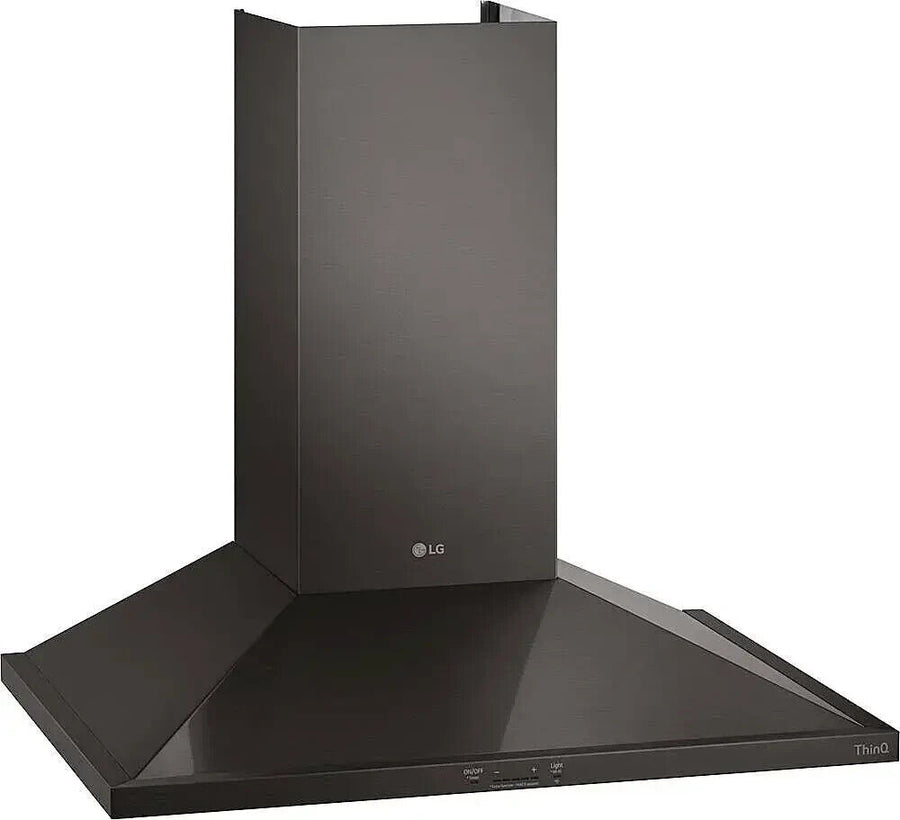 LG 30" Convertible Wall Mount Chimney Range Hood w/ 5 Speed 600 CFM, HCED3015D