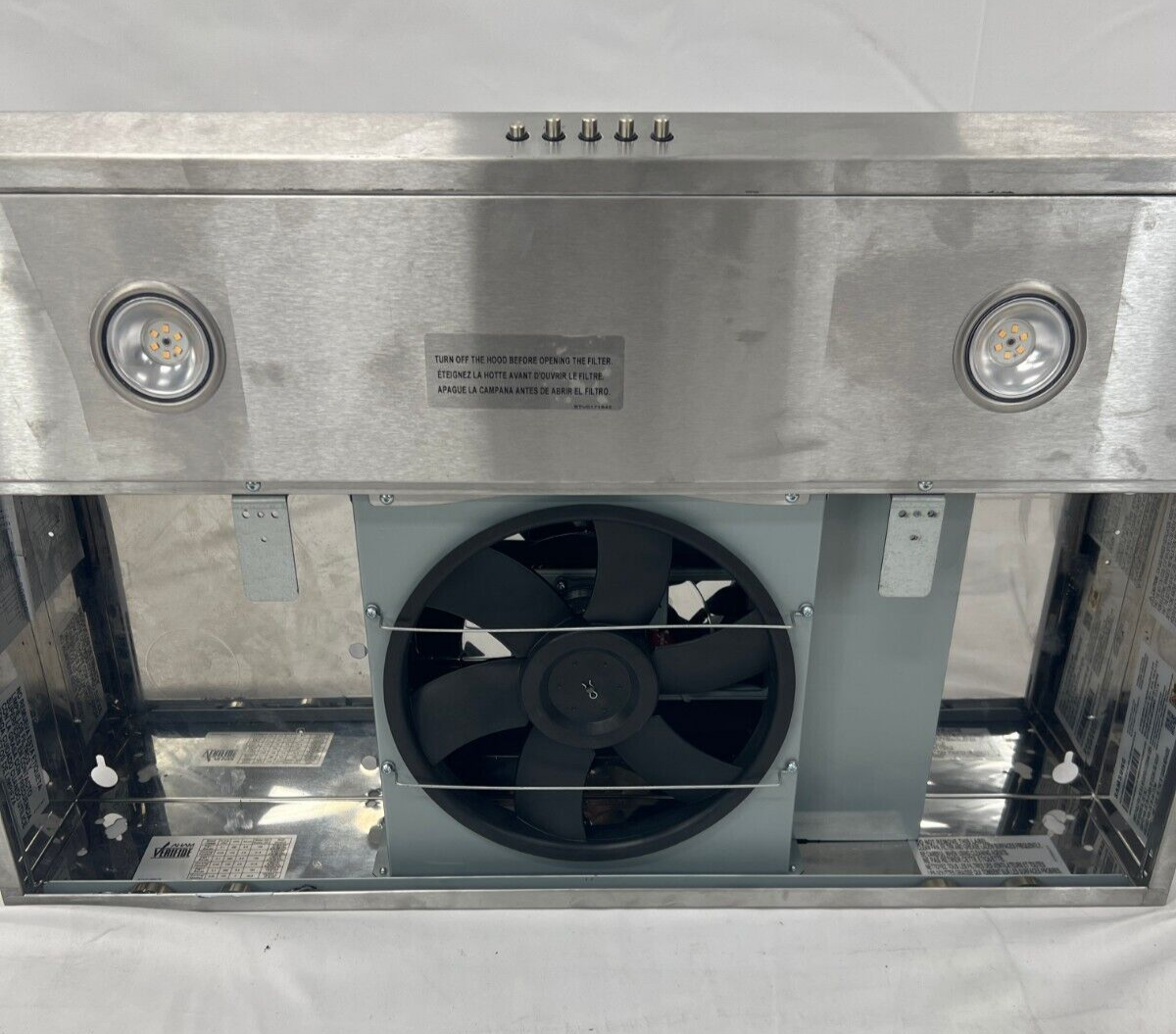New Samsung NK30B3500US/AA - 30" Under Cabinet Range Hood - Stainless Steel