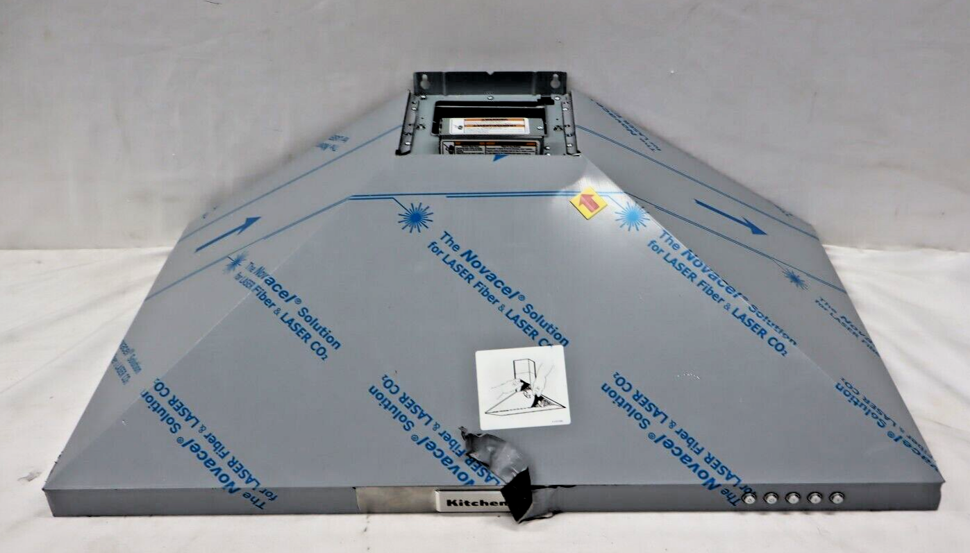 KitchenAid KVWB406DSS 36" Convertible  400 CFM Wall Mount Chimney Range Hood, SS