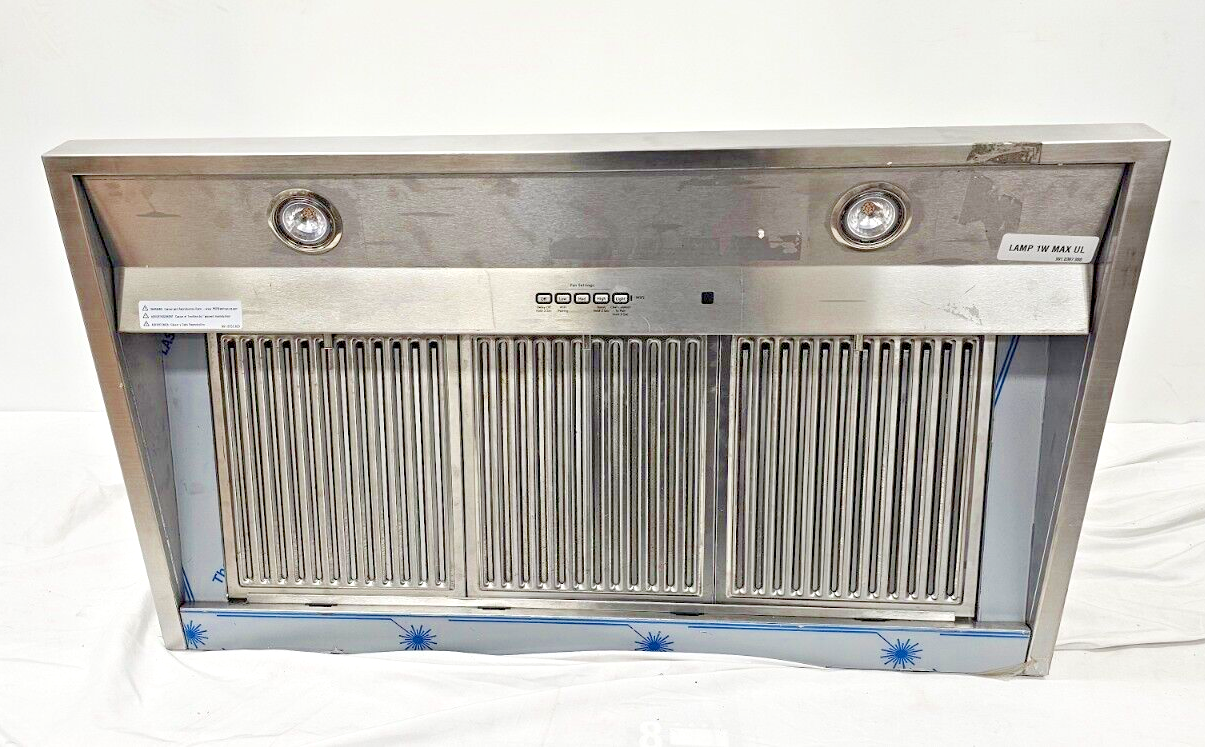 GE Profile UVW93642PSS 36" Convertible Commercial Style Wall-Mount Range Hood SS