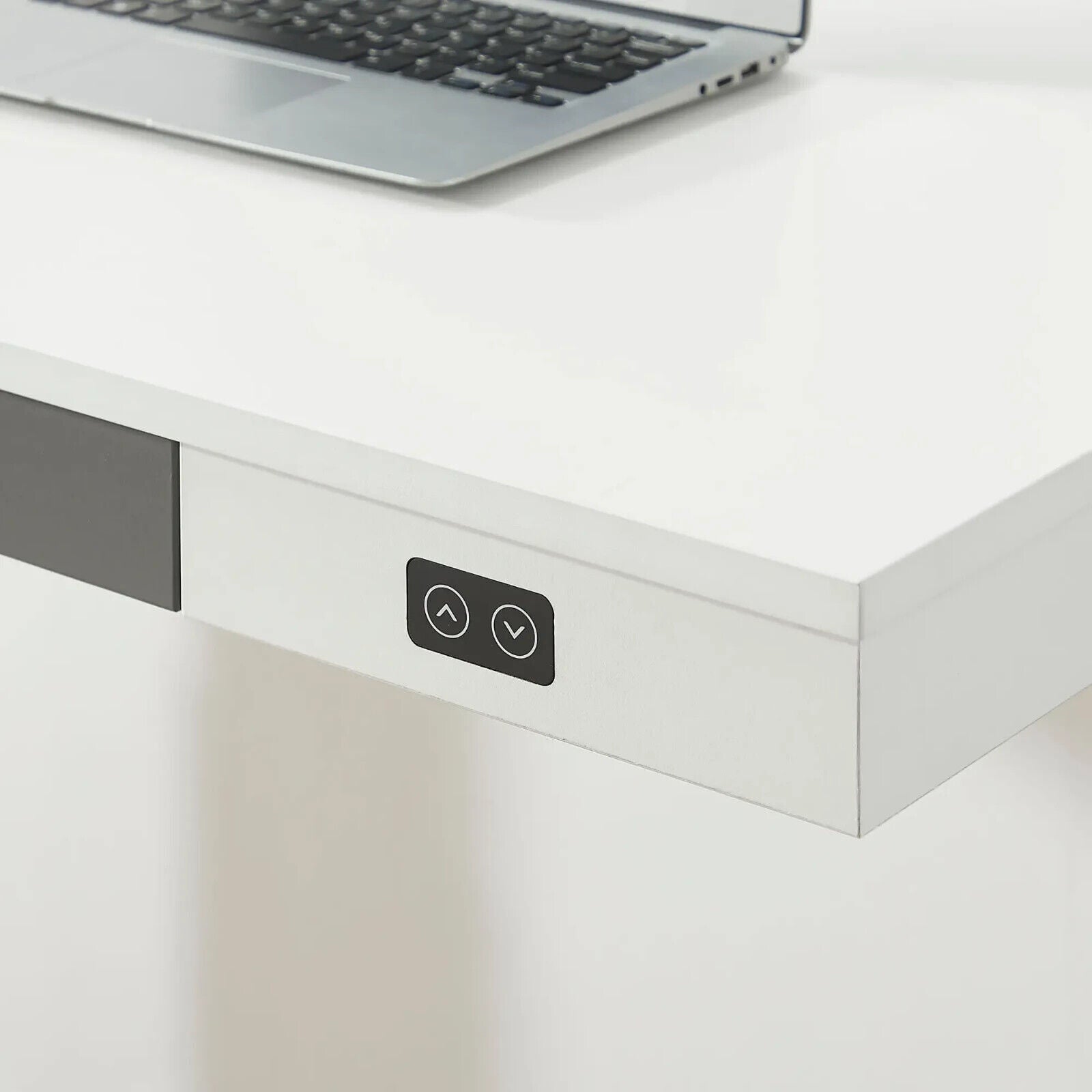 Insignia NS-PSDD48WH Adjustable Powered 1-Drawer Standing Desk 47.6" Wide, White