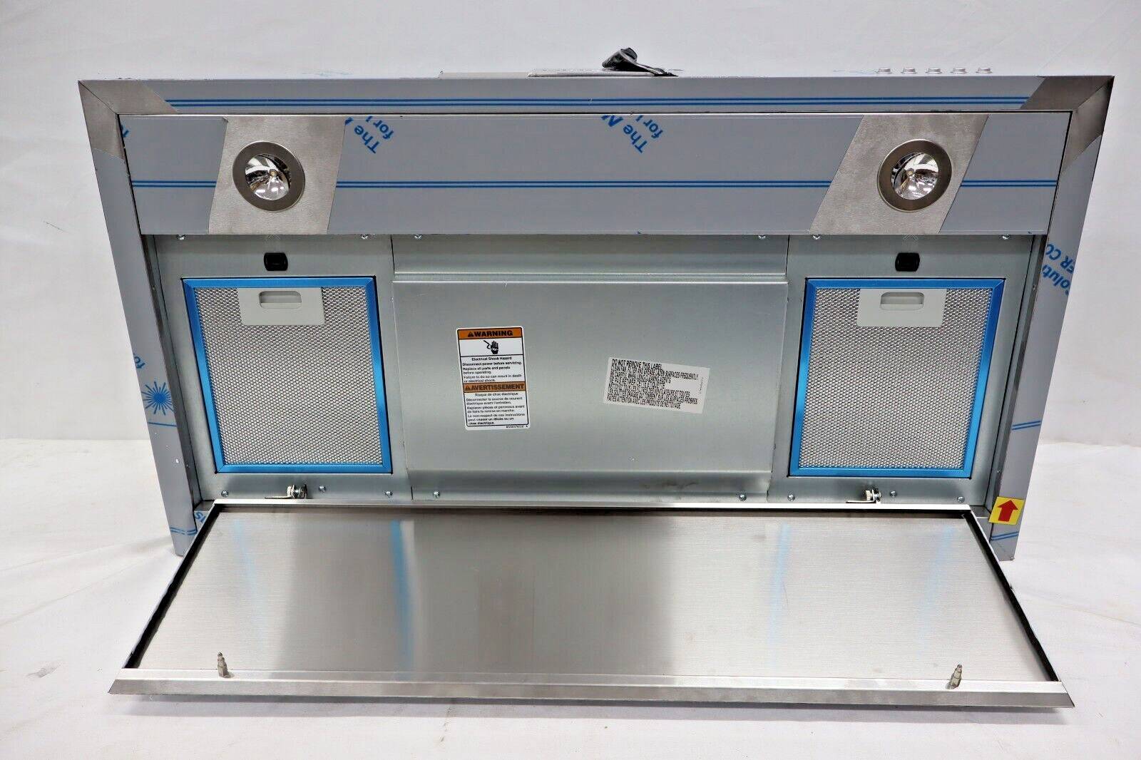 KitchenAid KVWB406DSS 36" Convertible  400 CFM Wall Mount Chimney Range Hood, SS