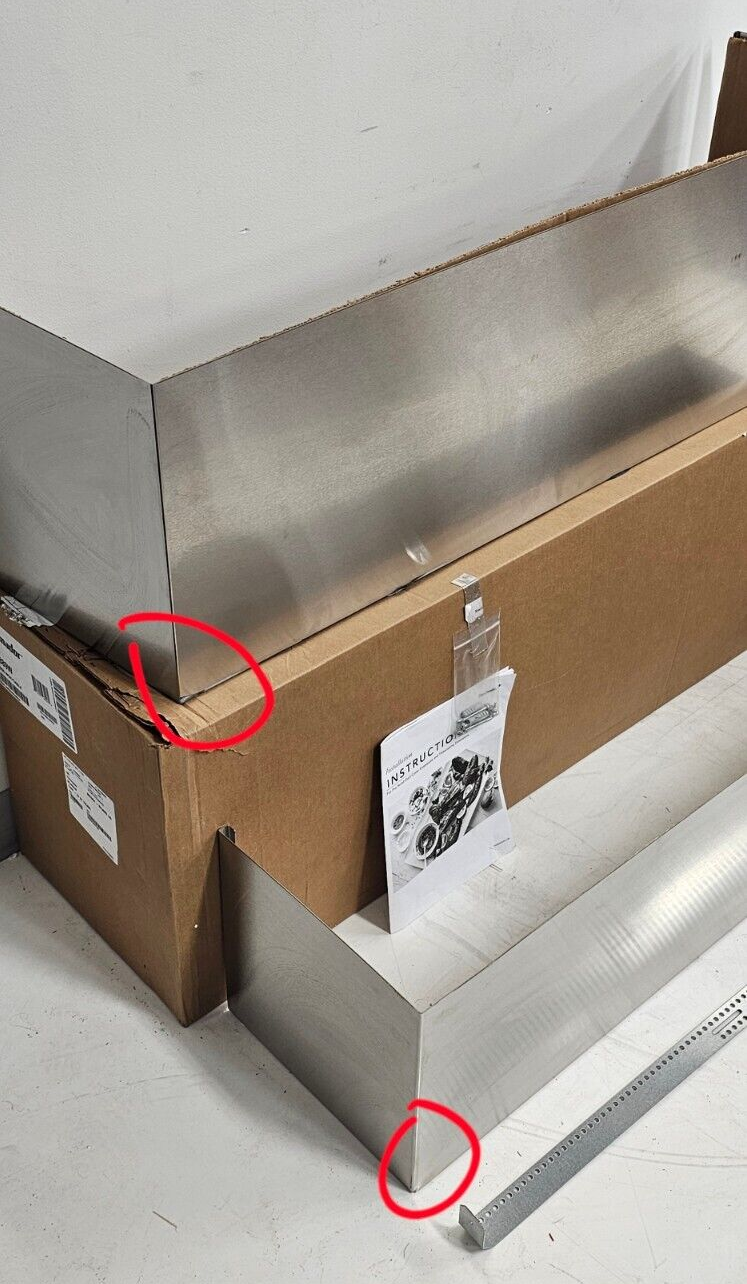 Thermador DC4889W Telescopic Duct Cover 4 Professional Series PH48GWS & PH48HWS