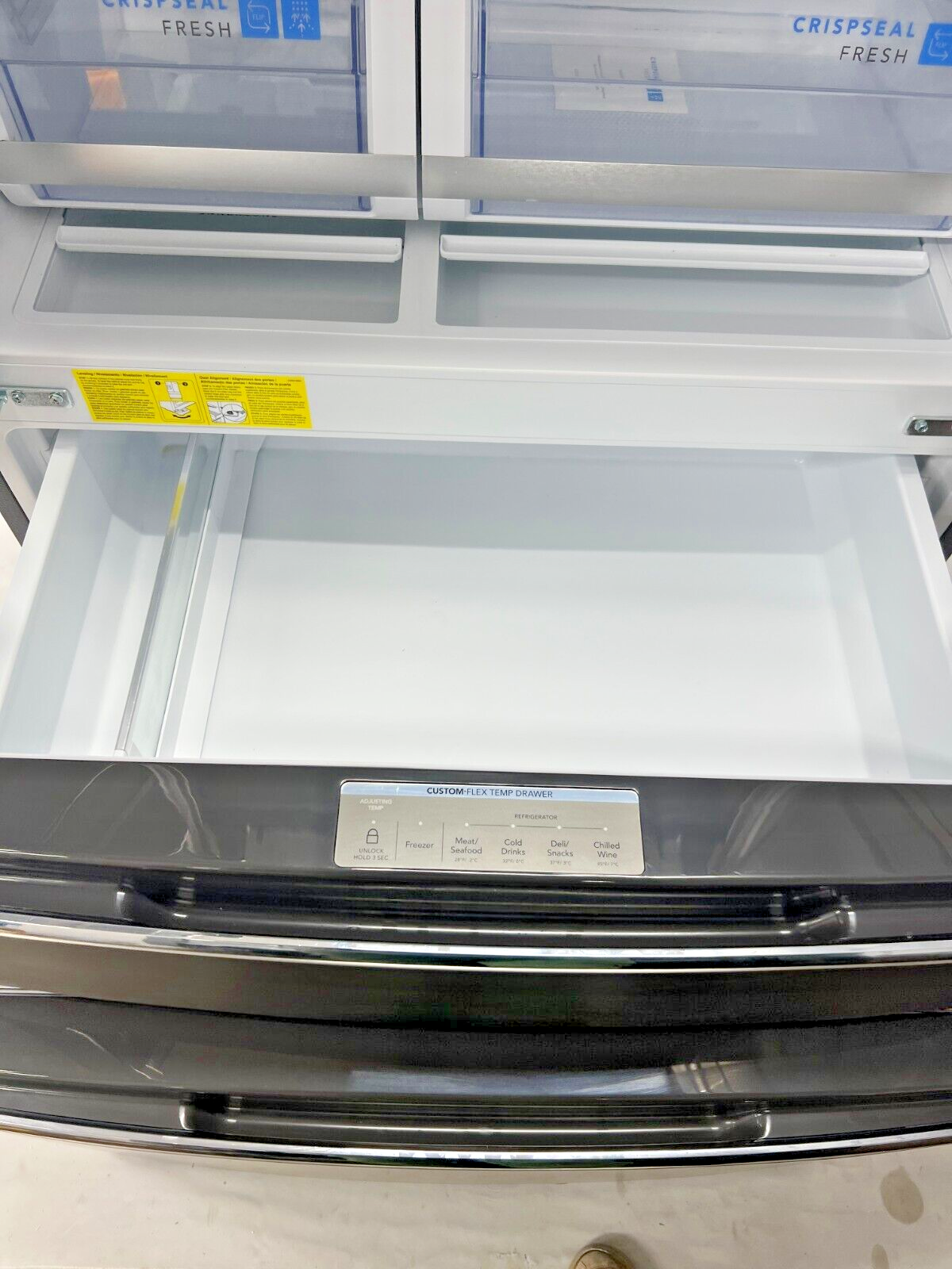 Frigidaire GRMC2273CF 21.5 Cu. Ft. 4-Door Counter-Depth French Door Refrigerator