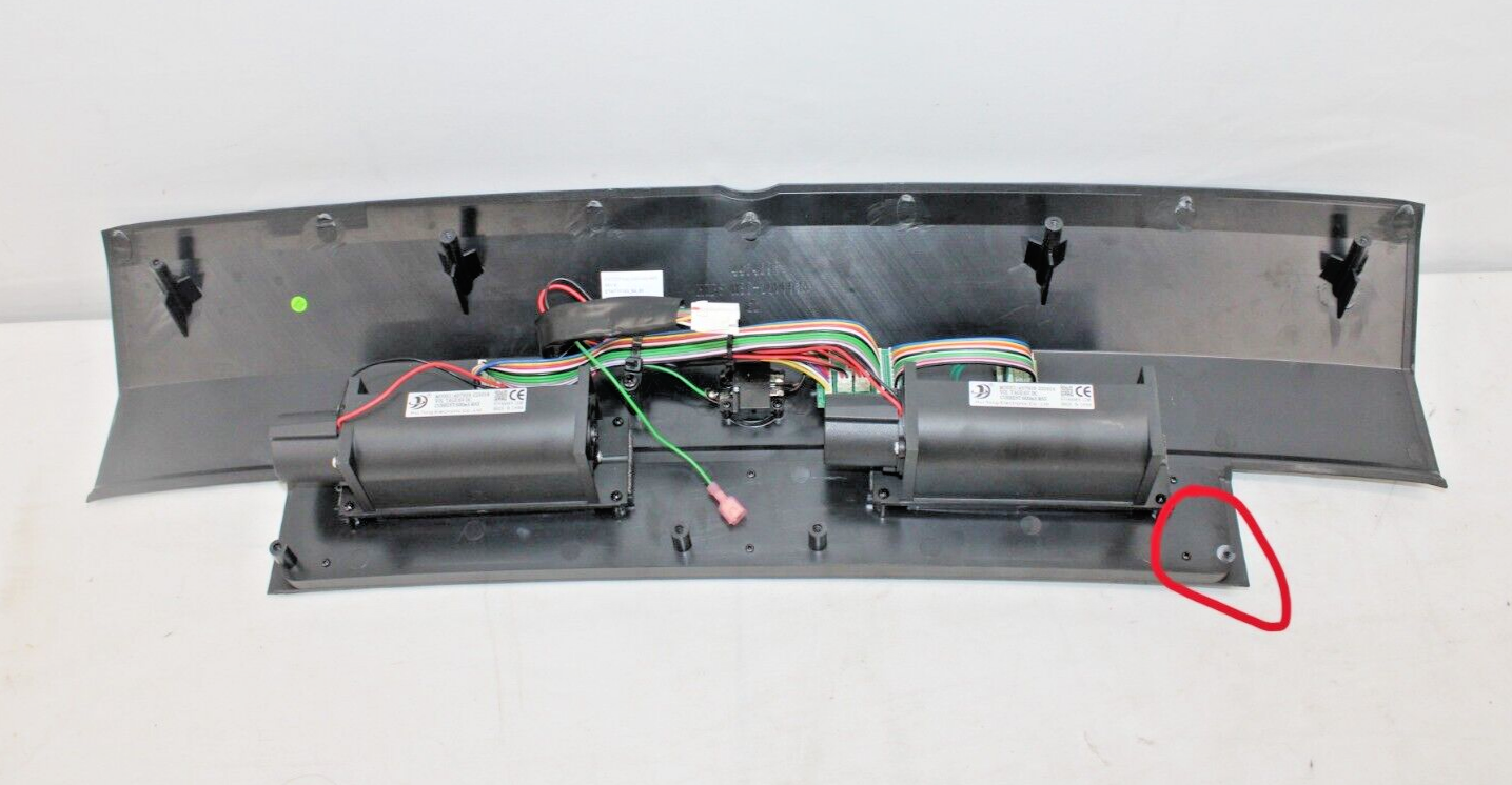 Nordictrack Primary Console w/ Fans #450842 NTL14124 1250 Commercial Treadmill