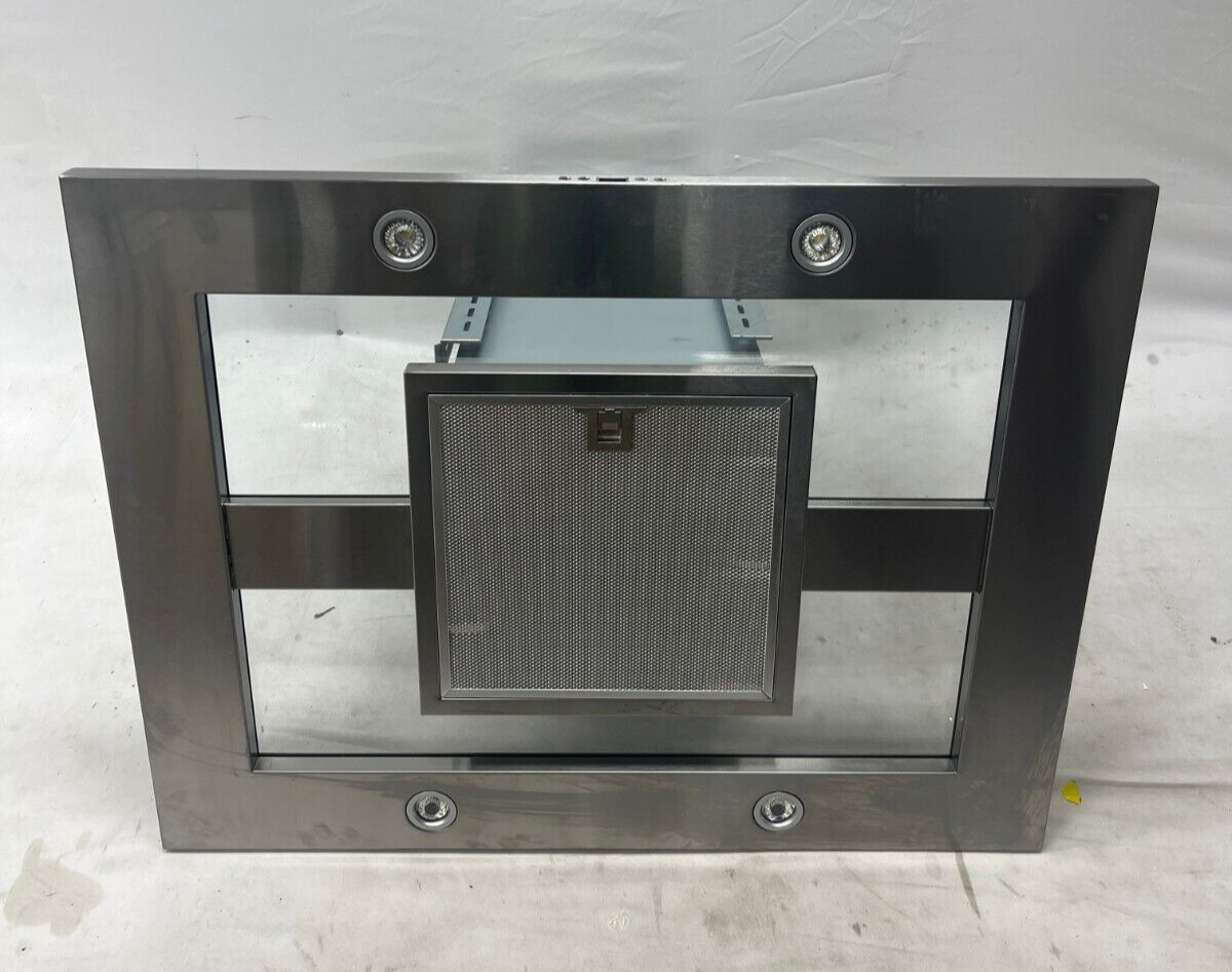 Zephyr Modena 36" 600 CFM Island Mount Range Hood w/ LED Light SS, ZMD-M90AS