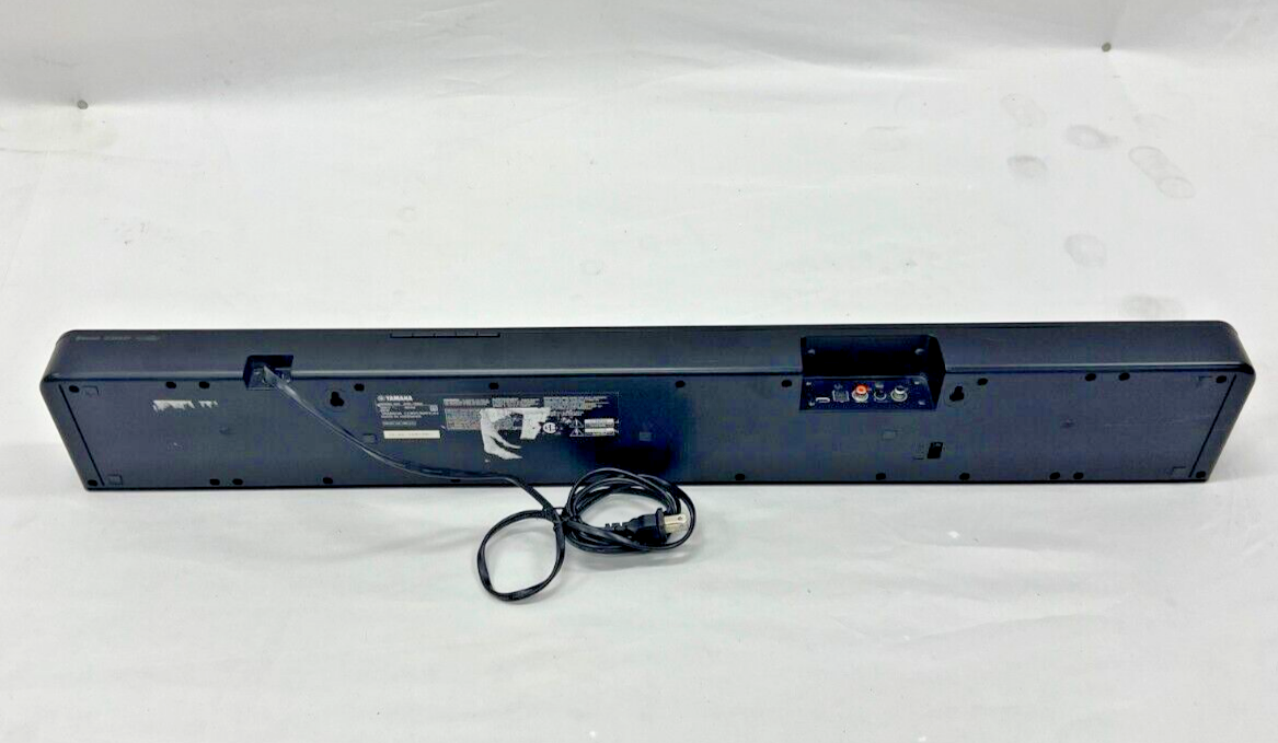 Yamaha ATS-1050 Bluetooth Soundbar w/ Dual Built-In Subwoofers, Ultra Slim