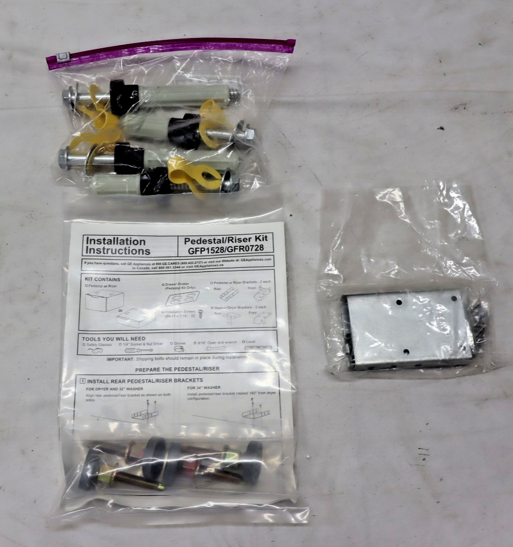 GE Profile GFP1528PTDS - 28" Laundry Pedestal with Storage Drawer, Carbon Graphi