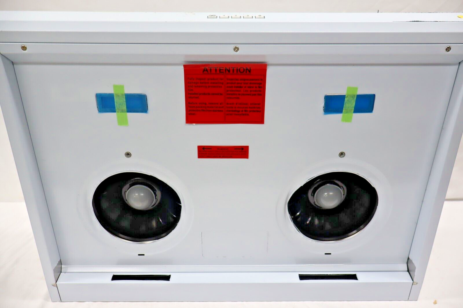 Zephyr Hurricane AK2500CS 30" 695 CFM Under Cabinet Range Hood in Stainless