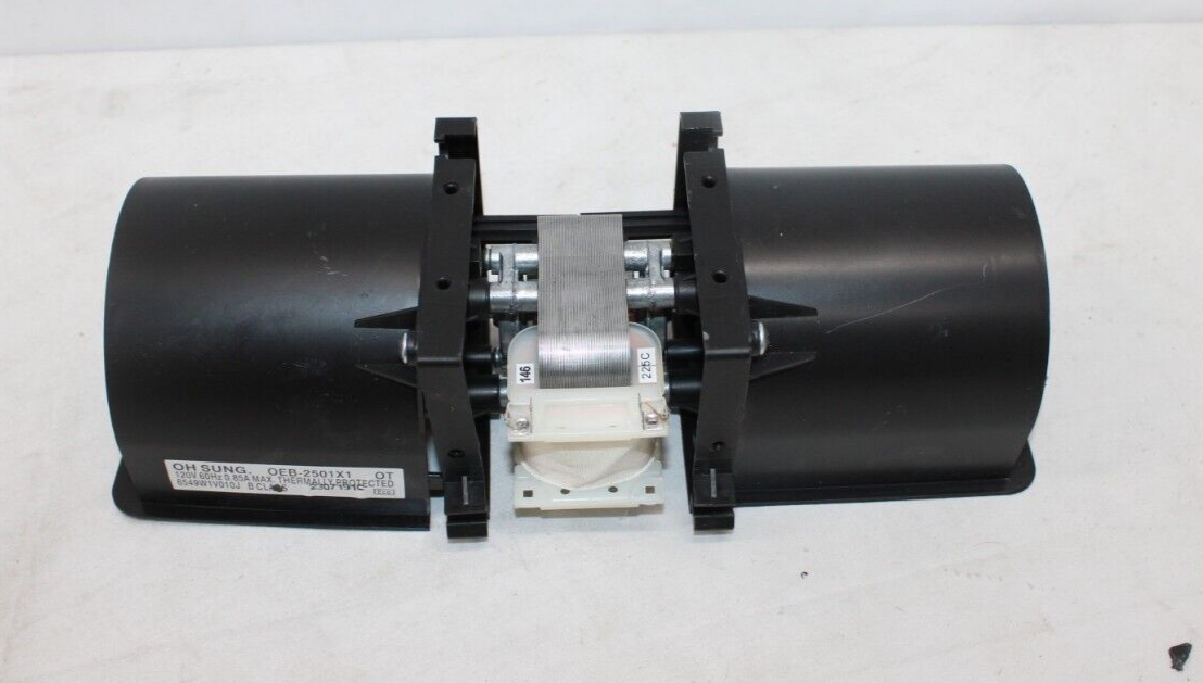 OEM Monogram Circulating Fan Motor Part# WB26X10182 for ZSB9132N2SS
