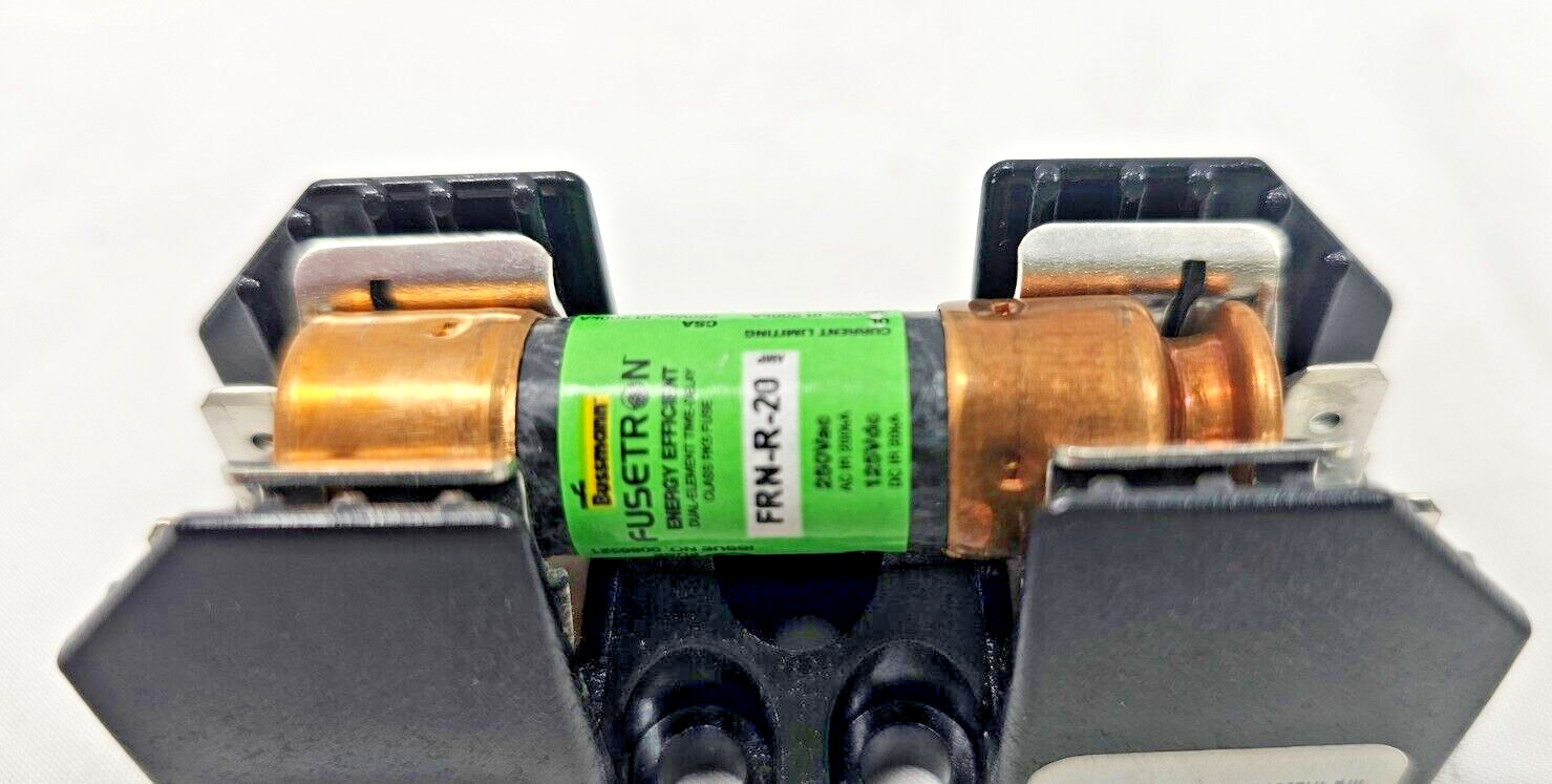 Genuine H25030-1Q FUSE HOLDER & FRN-R-20 Fuse 250V 30A 4454976 4454949 Wall Oven