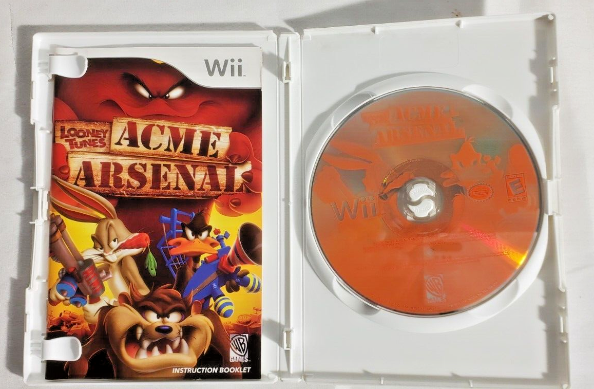 Looney Tunes ACME ARSENAL Nindendo Wii Game