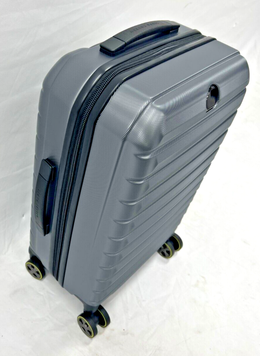Delsey Paris 1946 Helium Edge 2-Piece 30" & 22" TSA-Accepted Luggage Set, Gray