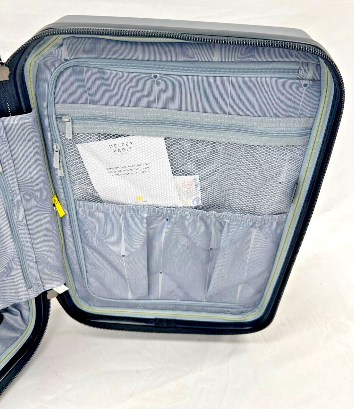 Delsey Paris 1946 Helium Edge 2-Piece 30" & 22" TSA-Accepted Luggage Set, Gray