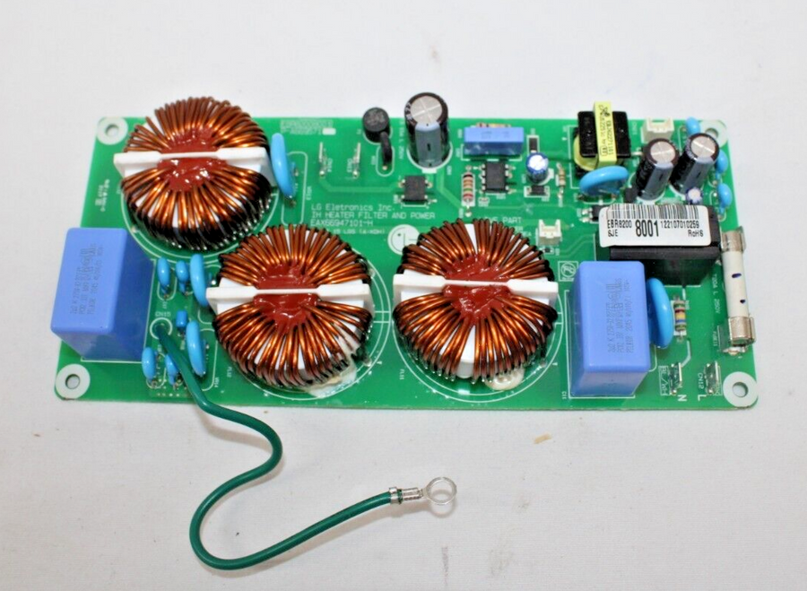 OEM Genuine LG EBR82008001 Range Filter Control Board, Emi Pcb Assembly