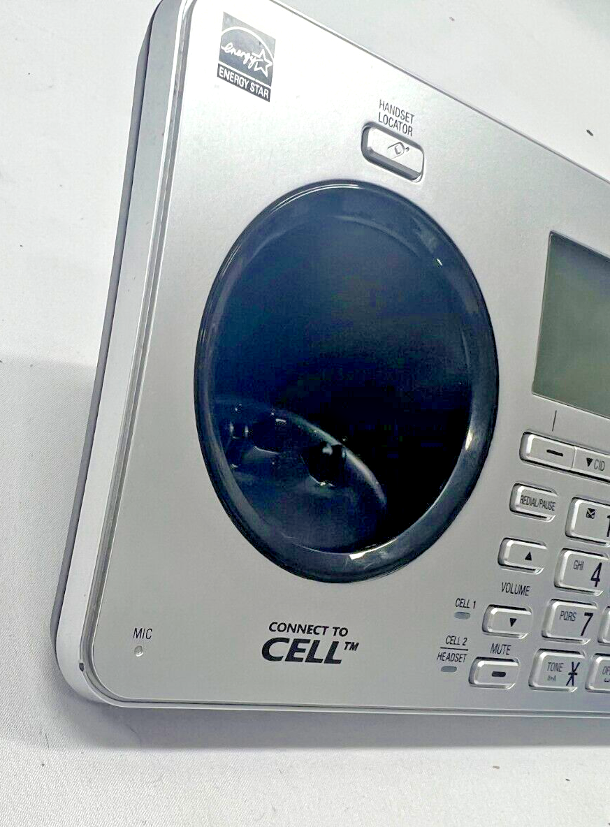 AT&T TL96456 DECT 6.0 Connect to Cell Cordless Phone Answering Machine Base