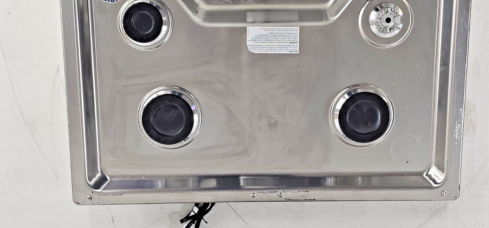 Amana AGC6540KFS 30" Natural Gas Cooktop w/ 4 Sealed Burners Stainless Steel