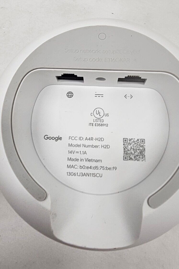 Google Nest Wifi - Mesh Router AC2200 GA00595-US 1 pack in Snow