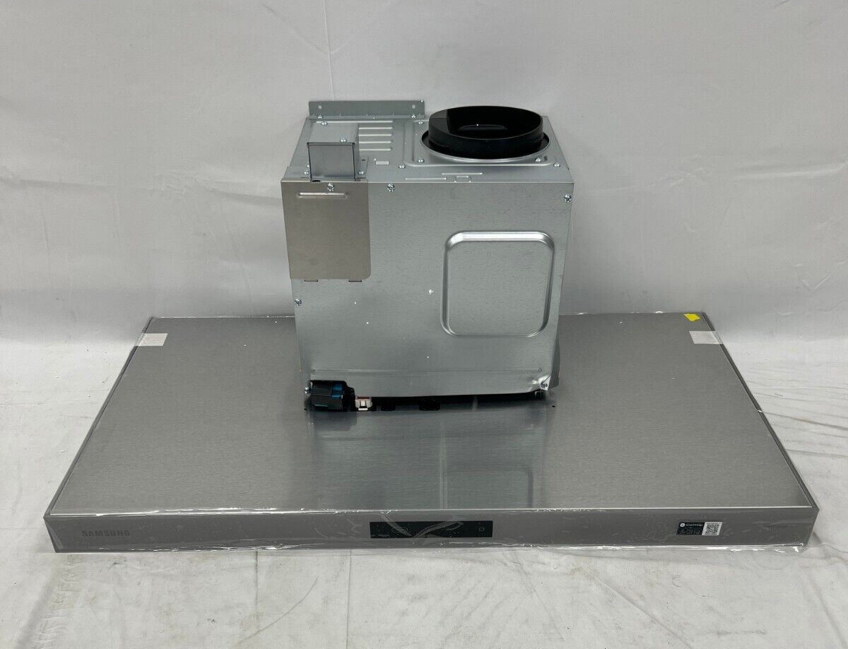 Samsung NK36CB700WCG/AA 30" Range Hood w/ WiFi & Bluetooth Black Stainless Steel