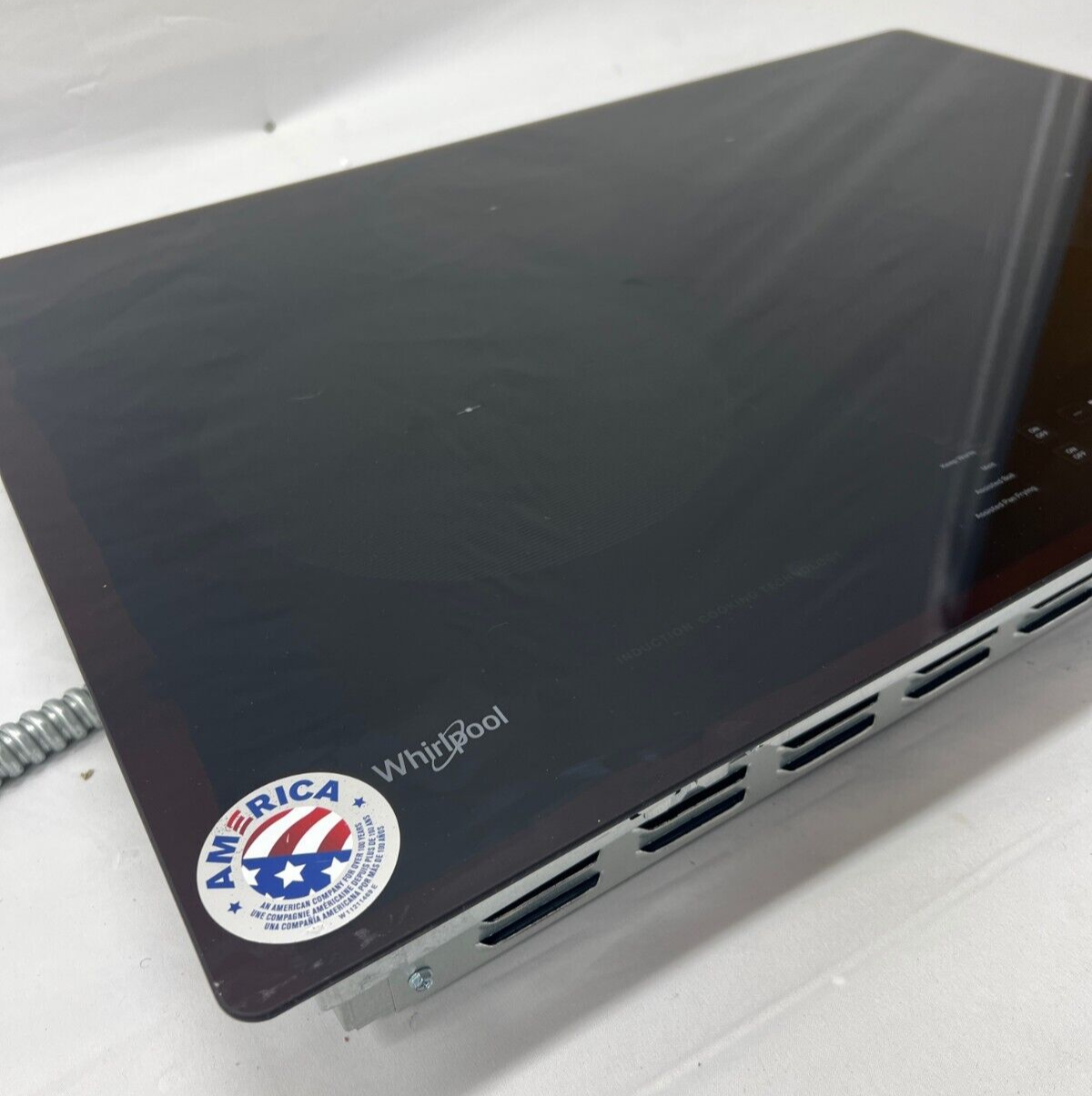Whirlpool WCI55US0JB 30" Built-In Electric INDUCTION Cooktop w/ 4 Elements Black
