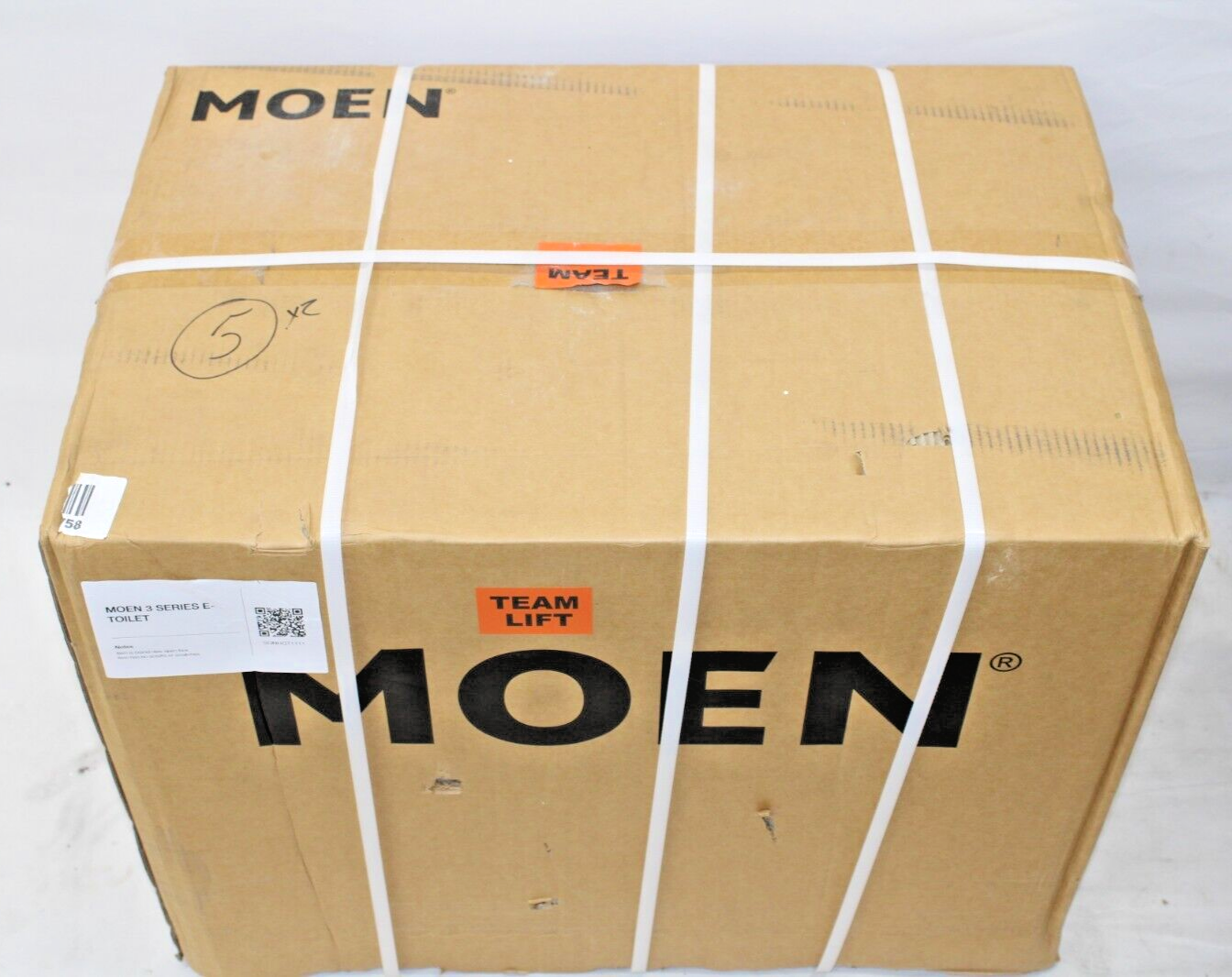 Brand New Moen ET1100 3-Series Standard Electronic Cleansing Bidet Heated Toilet
