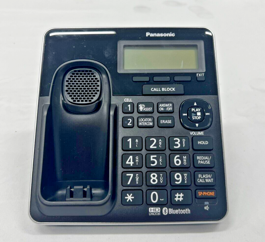 Tested Panasonic KX-TGF780 Phone Answering Base  for KX-TG985SK w/ charger