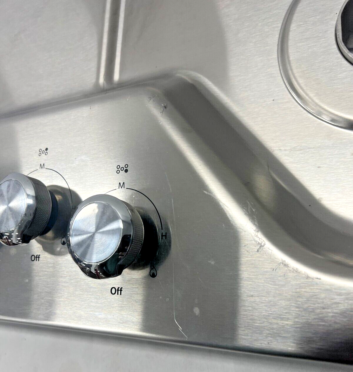 KitchenAid KCGS356ESS 36" Built-In Gas Cooktop w/ 5 Burners in Stainless Steel