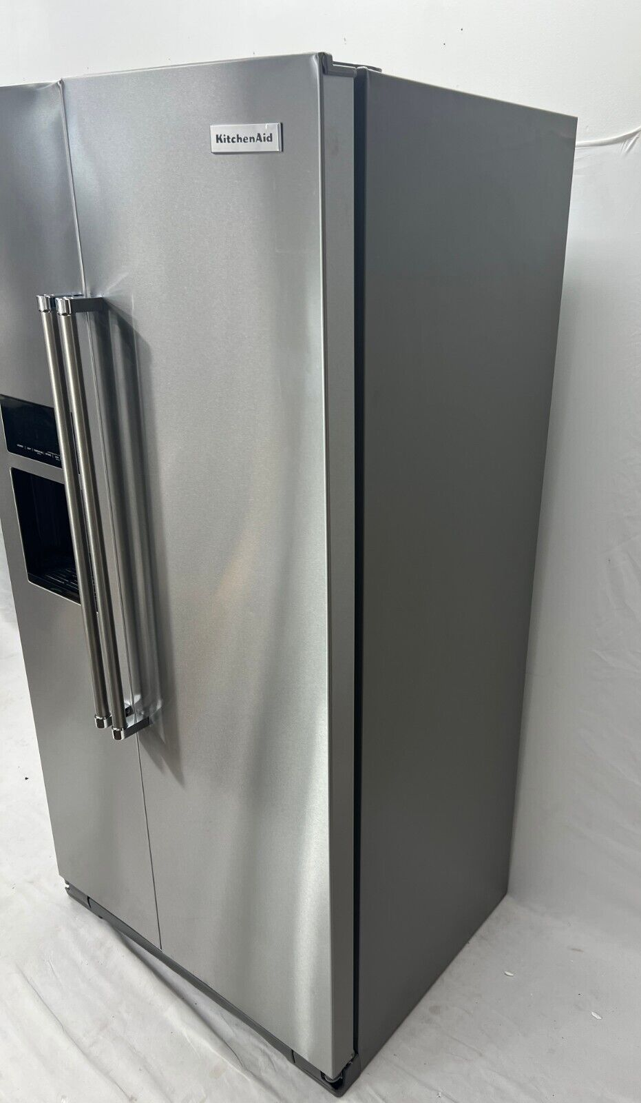 KitchenAid KRSC703HPS 22.6 Cu. Ft. Side-by-Side Counter-Depth Refrigerator in SS