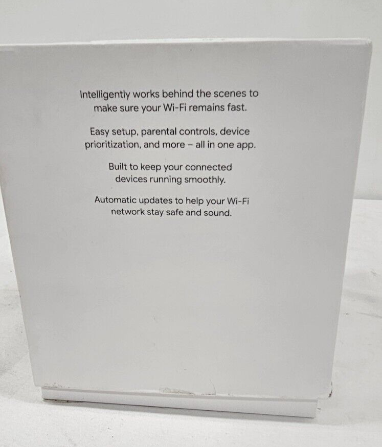 Google Nest Wifi - Mesh Router AC2200 GA00595-US 1 pack in Snow