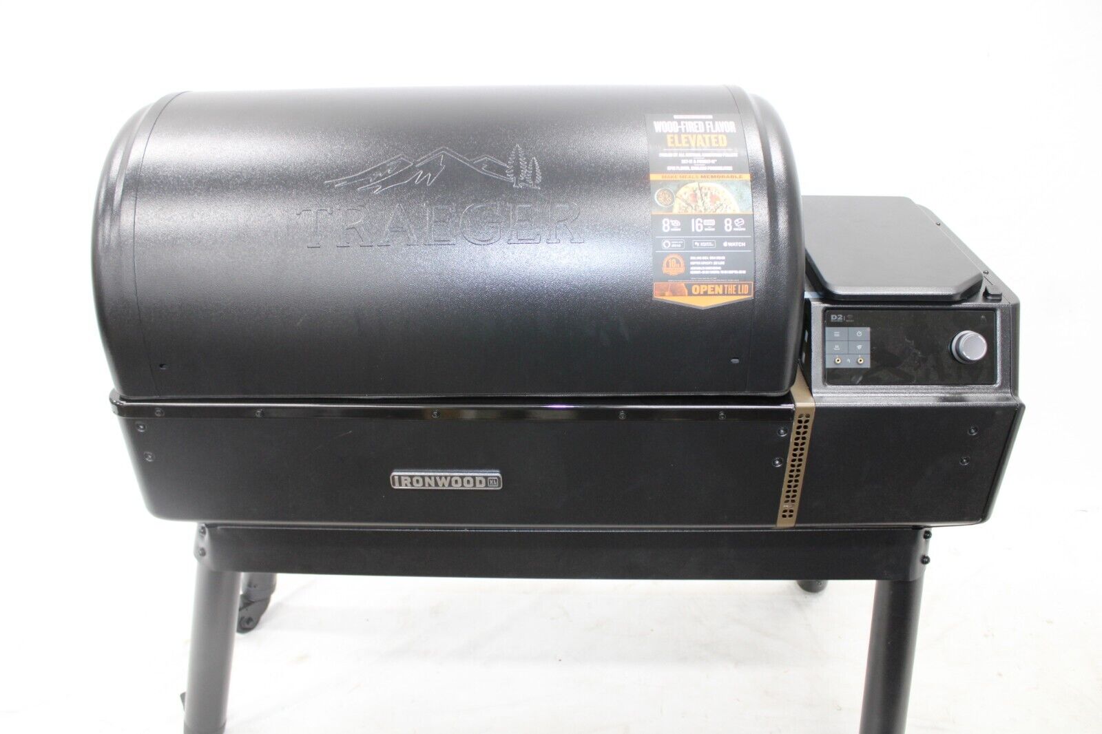 Traeger Grills TFB93RLG - IRONWOOD XL Wood Pellet Outdoor Grill- Black