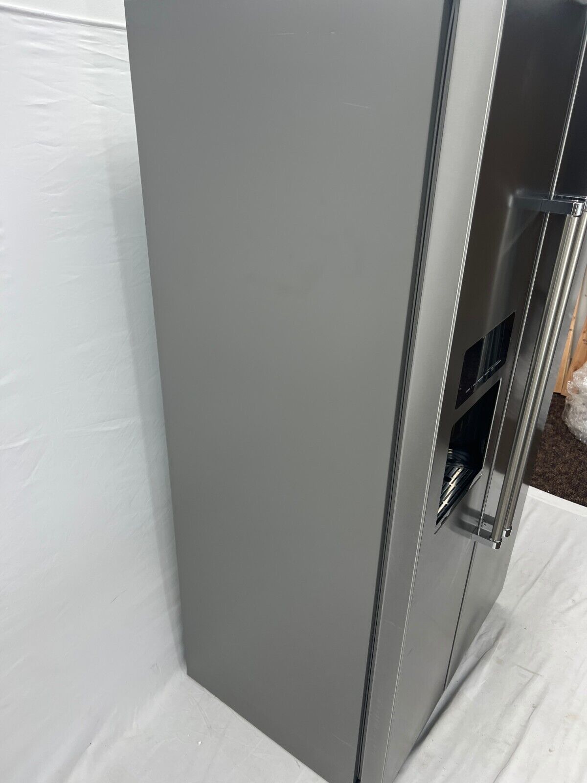 KitchenAid KRSC703HPS 22.6 Cu. Ft. Side-by-Side Counter-Depth Refrigerator in SS