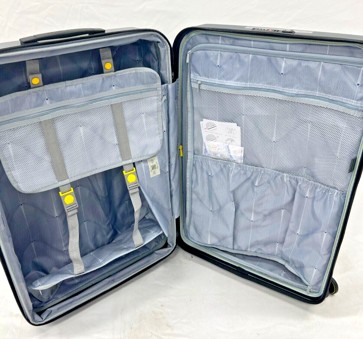 Delsey Paris 1946 Helium Edge 2-Piece 30" & 22" TSA-Accepted Luggage Set, Gray