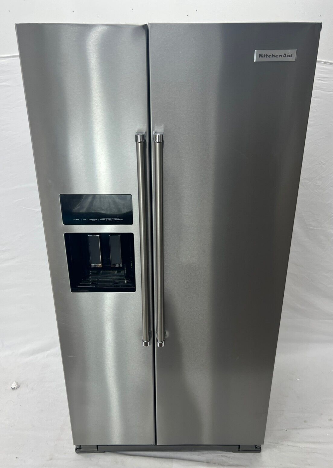KitchenAid KRSC703HPS 22.6 Cu. Ft. Side-by-Side Counter-Depth Refrigerator in SS